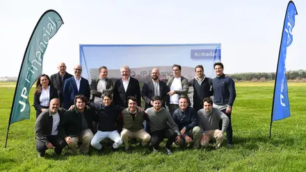 'Foto de plantilla' del anuncio de que JP también dará nombre al futuro centro multiusos en Sportech, si ve la luz. Foto: Cádiz CF.