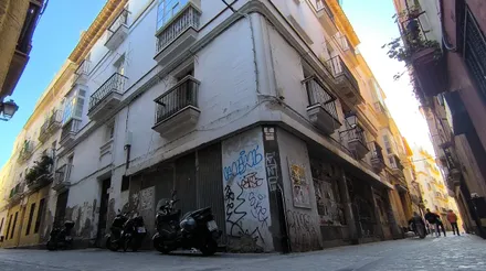 Número 1 de la calle Pasquín, donde irá un hotel. Foto: José Luis Porquicho Prada