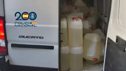 Parte trasera de una furgoneta, destinadas al "petaqueo".