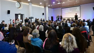 Imagen de la Jornadas sobre Vivienda Social que se desarrolla en la Casa de Iberoamérica de Cádiz.