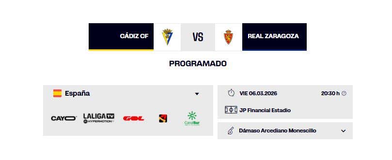 El Cádiz CF al borde de la tormenta perfecta recibe al colista Real Zaragoza