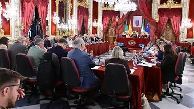 El Pleno de marzo de la Diputación de Cádiz ha aprobado dos mociones que defendían lo contrario. Foto: Eulogio García.