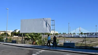 Solar en el que se construirá el nuevo hospital de Cádiz. Foto: Eulogio García.