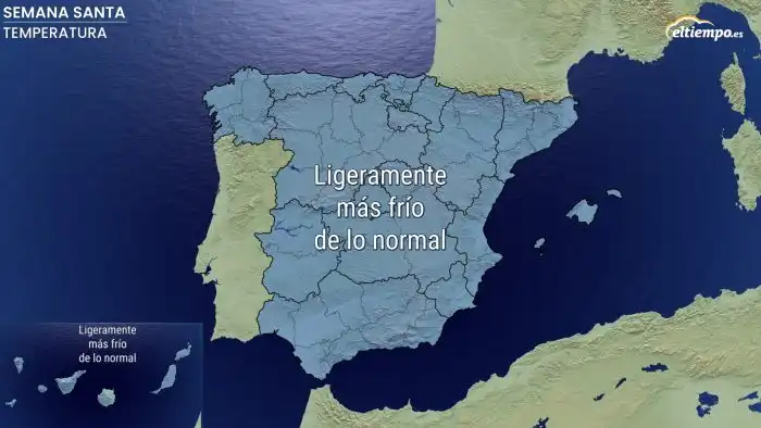 Predicciones para la Semana Santa 2026 en Cádiz: ElTiempo.es avanza un tiempo más lluvioso y algo más fresco de lo normal