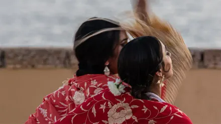 Lola Rosendo y Maria Florido en 2025. Foto de Royal House Photos