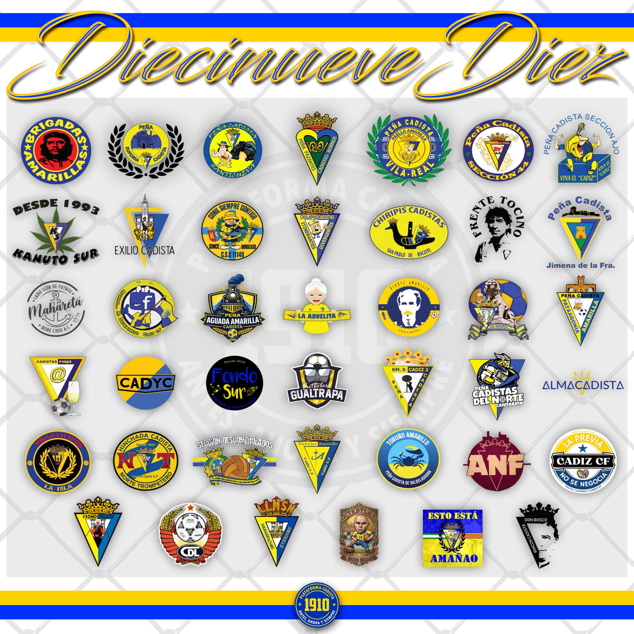 La plataforma '1910' ya suma 41 colectivos cadistas contra la gestión de Vizcaíno y Contreras en el Cádiz CF