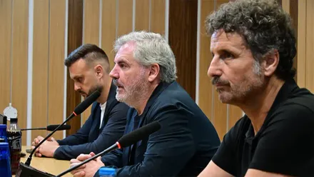Presentación de Imanol Idiakez como entrenador del Cádiz CF. Foto: Eulogio García.