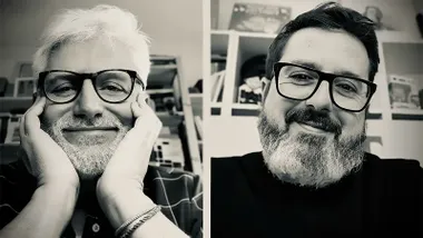 Imagen promocioal de los autores 'Transparencia y nosotros que la quisimos tanto'.