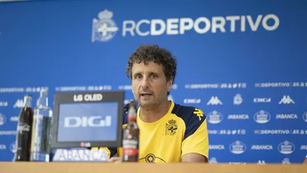 Imanol Idiakez en su etapa en el Deportivo. Foto: Deportivo.