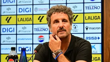 Iñigo Idiakez se estrena como entrenador del Cádiz CF. Foto: Eulogio García.