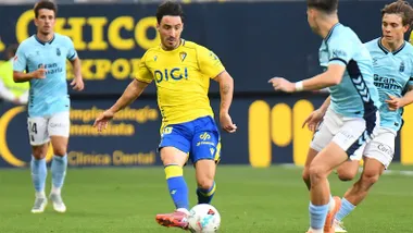 Iza Carcelén, ante Las Palmas, partido en el que se lesionó en el minuto 29. Foto: Cádiz CF.