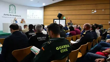 Reunión con fuerzas de Seguridad del Plan Romero 2026 de la Junta de Andalucía.