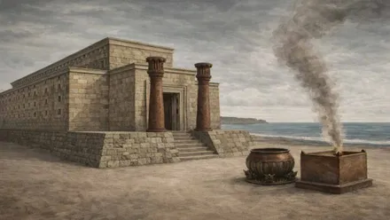 Posible apariencia del templo de Hércules.