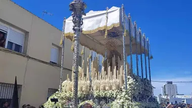 Procesión de la Virgen de la Paz en San Fernando.