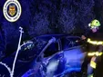 Cuatro mujeres heridas tras un brutal accidente con varias vueltas de campana en Villamartín