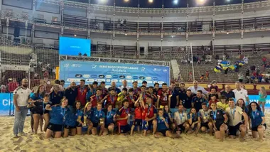 La Euro Beach Soccer League Andalucía-El Puerto 2026.