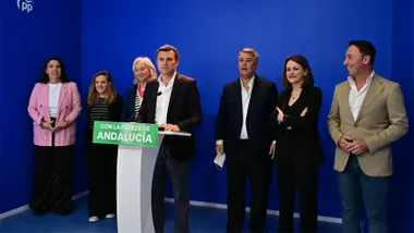 Bruno García en la rueda de prensa en la que ha contestado a los periodistas sobre la polémica sobre la denuncia contra la actuación de 'DSAS3'. Foto: Eulogio García.