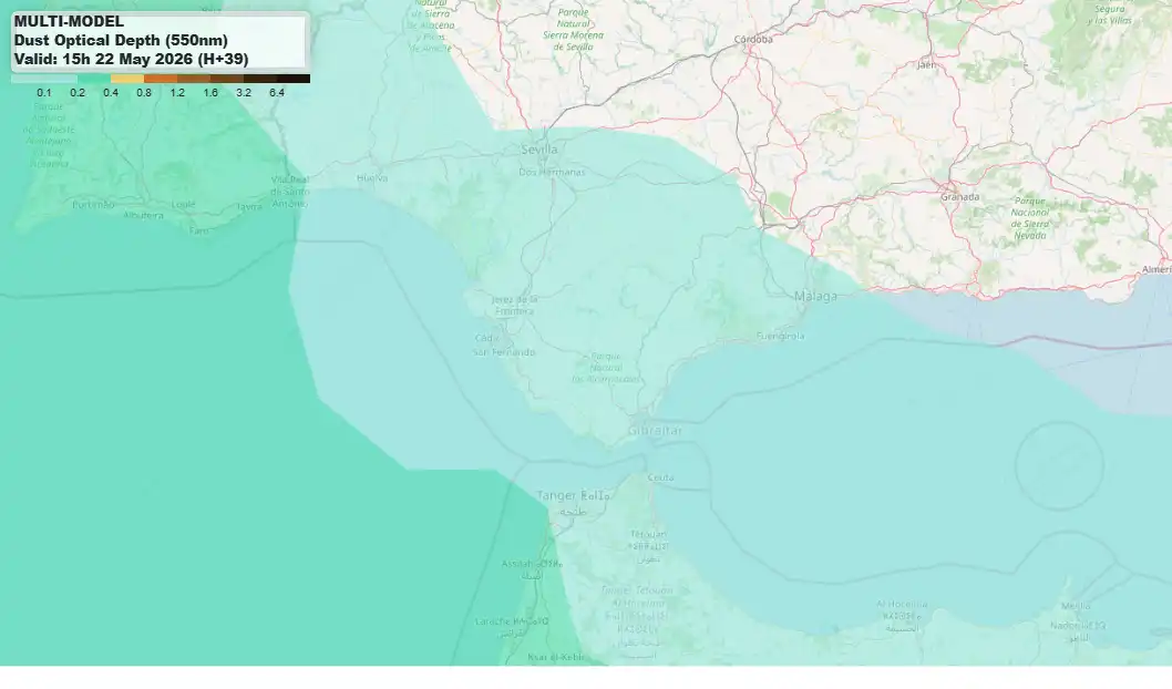 El Levante acelera la llegada del verano a Cádiz: calor, calima y avisos por viento hasta el fin de semana