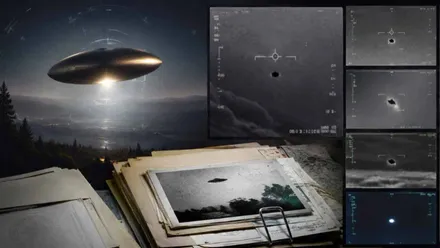 Fotografías e imágenes relacionadas con la desclasificación OVNI en Estados Unidos.