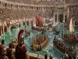 El brutal espectáculo con el que Roma llenaba el Coliseo de agua para recrear batallas navales