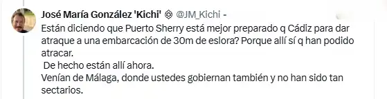 La polémica por la escala de Rumbo a Cuba en Cádiz enfrenta al PP y a Kichi en redes