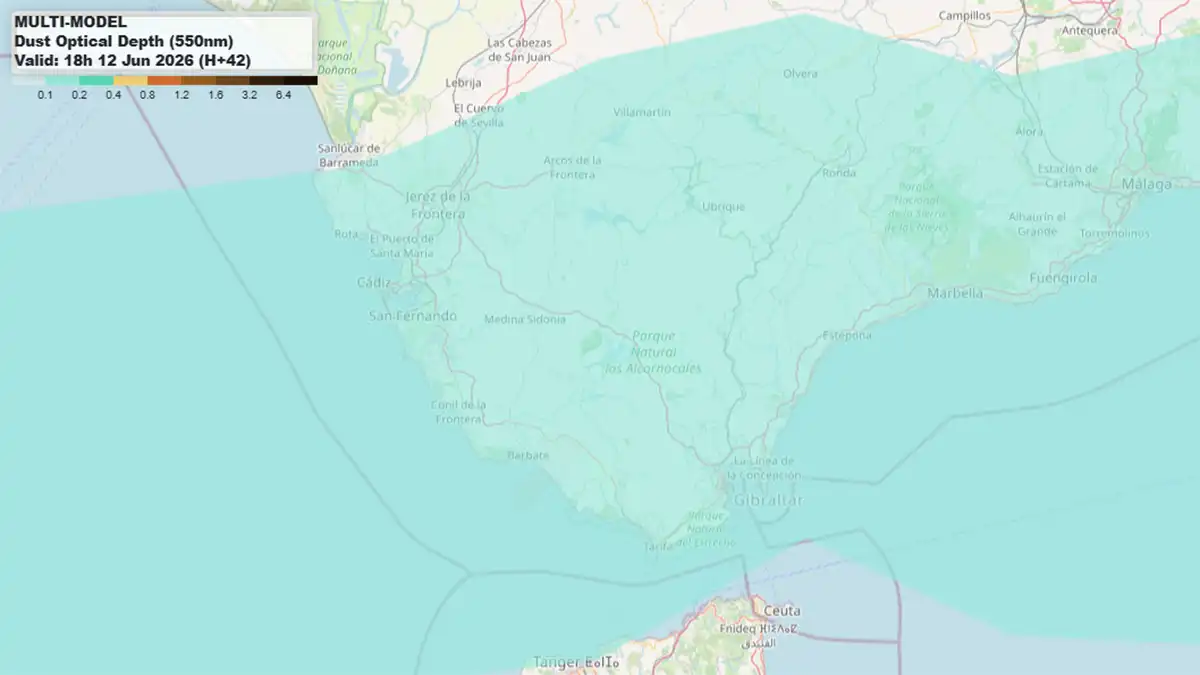 El Levante regresa con fuerza en Cádiz y activa avisos amarillos por viento hasta el sábado (de momento)