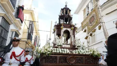 Custodia del Cospus Christi en San Fernando.