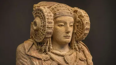 Busto de la Dama de Elche.