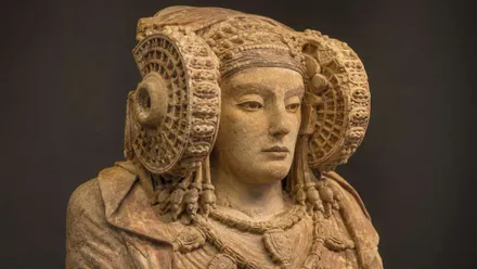 Busto de la Dama de Elche.