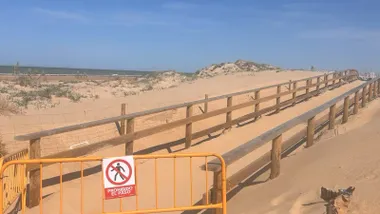 Imagen del EuroVelo durante esta primavera. Foto: Redes Sociales