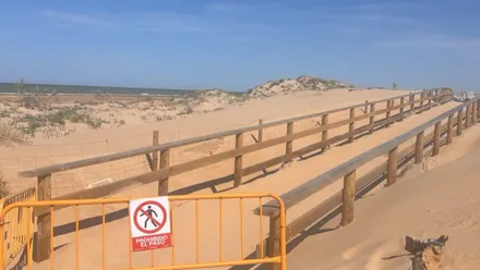 Imagen del EuroVelo durante esta primavera. Foto: Redes Sociales