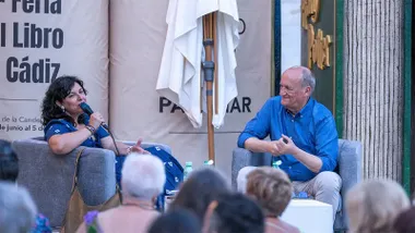 La Feria del libro de Cádiz 2026 sigue desarrollándose en el Baluarte de Candelaria. Foto: Feria del Libro de Cádiz.