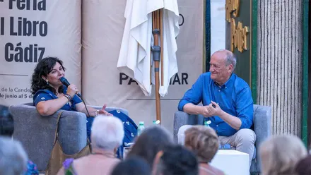 La Feria del libro de Cádiz 2026 sigue desarrollándose en el Baluarte de Candelaria. Foto: Feria del Libro de Cádiz.