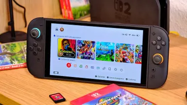 Consola Nintendo Switch 2 y videojuego.