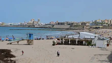 Las playas de Cádiz serán un refugio frente a la llegada de ola de calor