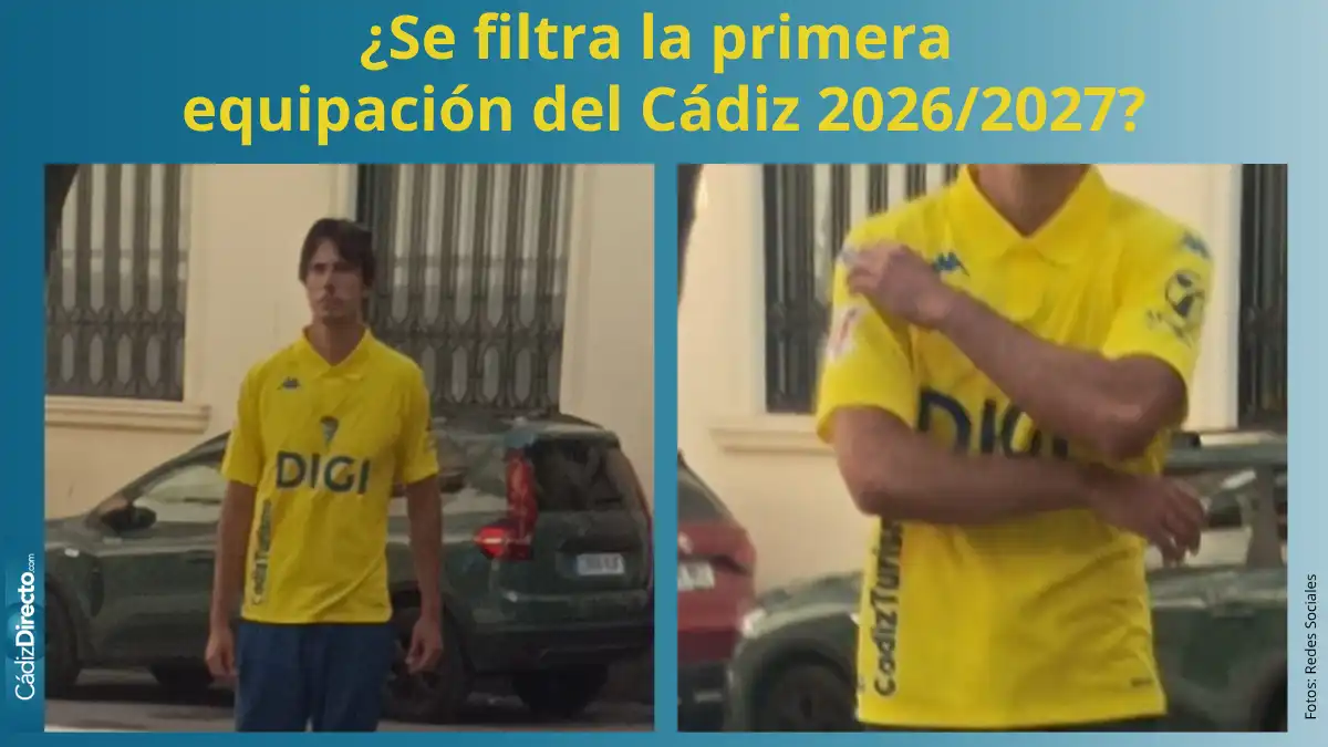 ¿Se filtra la nueva equipación del Cádiz CF? Las imágenes circulaban en las redes horas antes de su presentación
