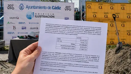 Procasa está mandando esta carta para acceder el proceso de reserva de VPO en Puntales.