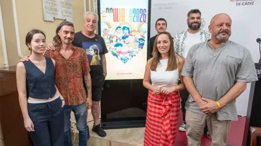 Presentación de la presentación del Orgullo de Cádi Cadi en el Ayuntamiento.