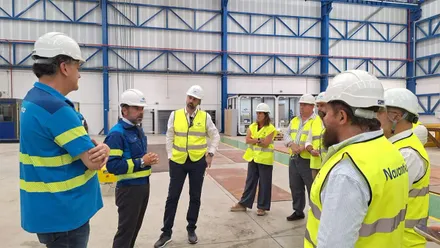 Imagen de la segunda jornada de la visita delegación de Colombia a la Zona Franca Cádiz.