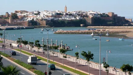 Vista de Rabat, la capital de Marruecos. Foto: Wikimedia Commons.