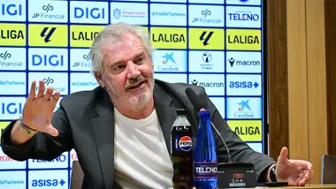 Manuel Vizcaíno en la rueda de prensa. Foto: Eulogio García.