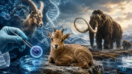 Animales que se ha tratado de recuperar como el mamut o el bucardo.
