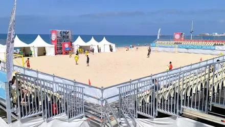 Uno de los torneos del Cádiz Arena del pasado verano. Foto: José Luis Porquicho Prada.