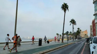 La provincia de Cádiz estrena la cuarta ola de calor con un contraste meteorológico inesperado