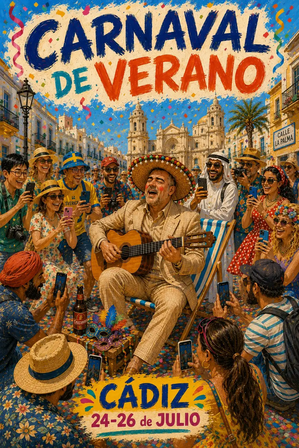 Cartel del Carnaval de Verano 2026. Foto: Redes Sociales.