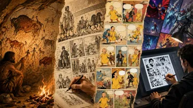 Desde las cuevas rupestres al cómic.