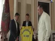 Christian Septien inicia su etapa como presidente del Cádiz CF con agenda institucional: visita al Ayuntamiento y encuentro con el personal del club