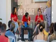 Jesús Carrasco presenta 'El detalle' en una jornada con Ana Punset, poesía y letras gibraltareñas en la Feria del Libro de Cádiz