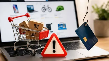 Anzuelo pescando tarjetas y datos, son los fraudes de internet.