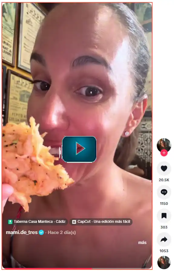 "La tortilla de camarones no es una tortilla, es una pizza": la frase de una influencer que indigna en las redes